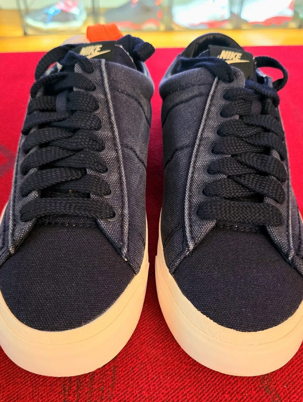 Men's Devin Booker Nike Blazer Low Detroit Tiger Pack - Denim Navy HQ2054400